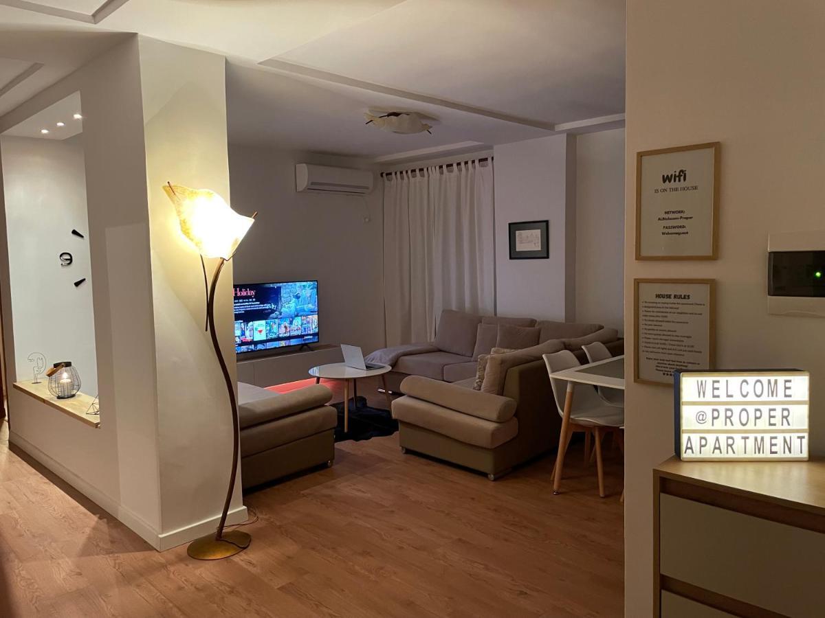 Proper Apartment 1 Тирана Екстериор снимка